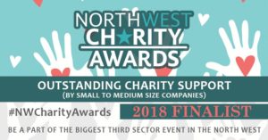 Outstanding Charity Support North West Charity Award Finalist