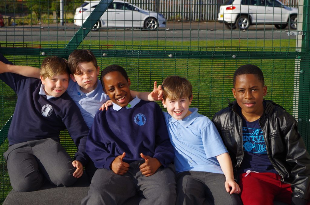 junior members enjoying life in the sun